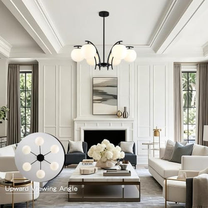 Modern Sputnik Chandelier for Dining Room Light Fixture