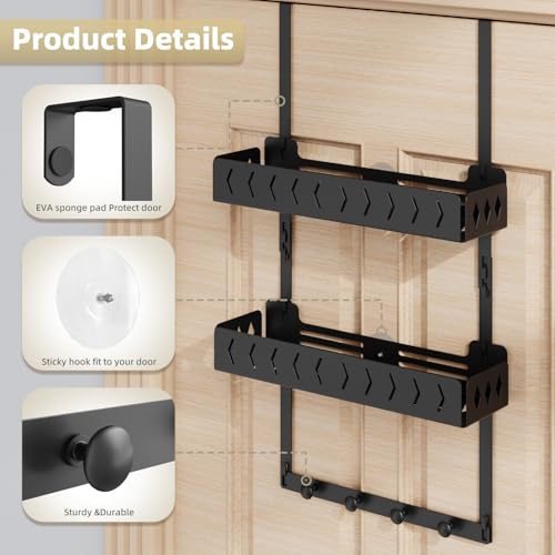 Over The Door Organizer with Hooks