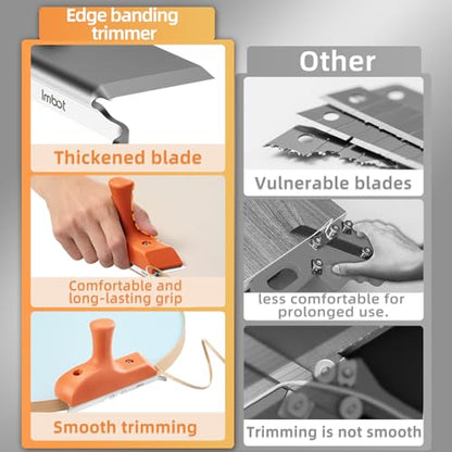 2-in-1 Edge Banding & Chamfer Trimmer