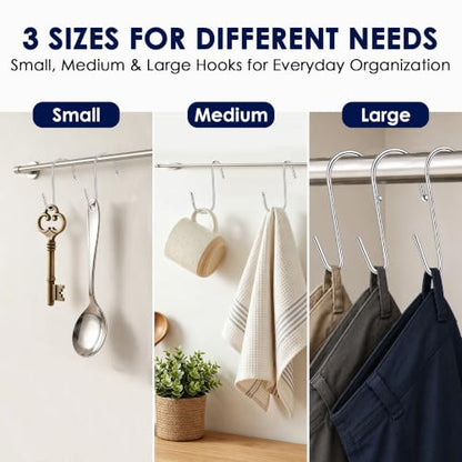 S Hooks for Hanging