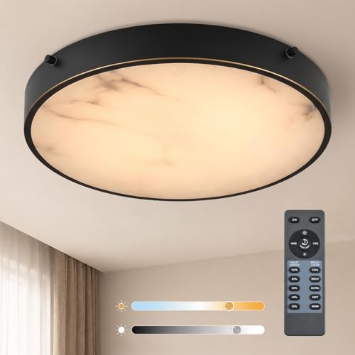 Modern Alabaster Flush