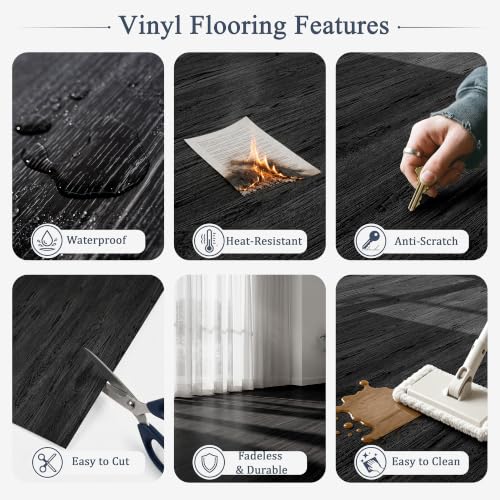 Peel and Stick Floor Tile 24 x 24 inch