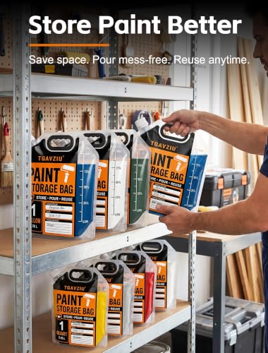 8 Pack Paint Storage Bags