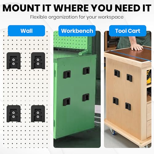 1 4" Air Tool Holder Wall Mount