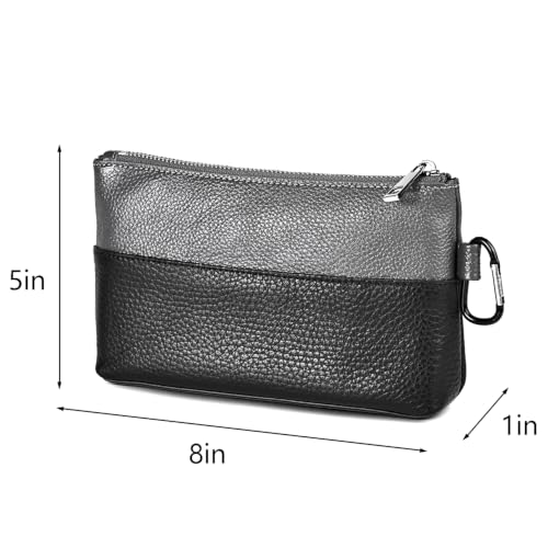 Leather Tool Bag Zipper Pouch