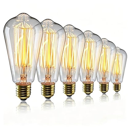 E26 LED Edison Bulbs 6