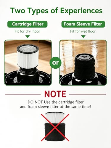 Vacuum Filter Compatible with Shop