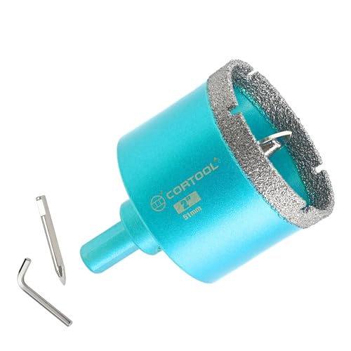 2 Inch Diamond Hole Saw with Pilot Drill Bit (2 Inch (51mm))