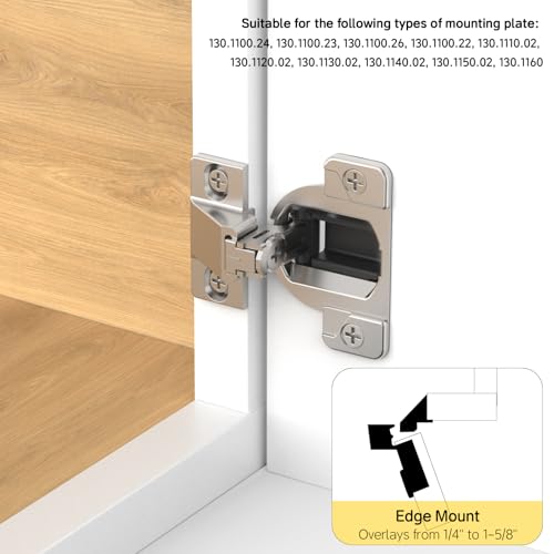 Replacement for Blum 110 Degree Compact 33 Screw On Hinge