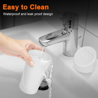 Car Trash Can (White / Round)