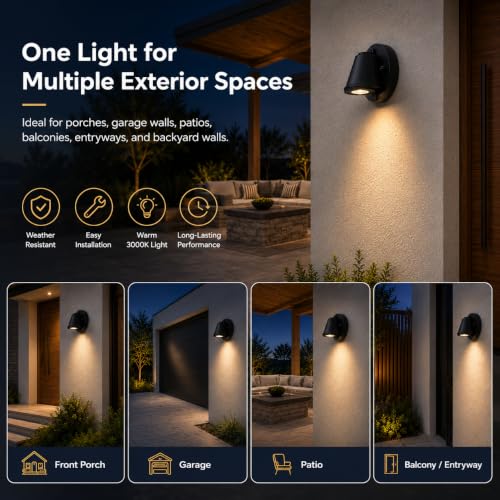 Dusk to Dawn Outdoor Wall Sconce
