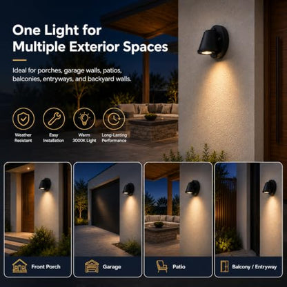 Dusk to Dawn Outdoor Wall Sconce