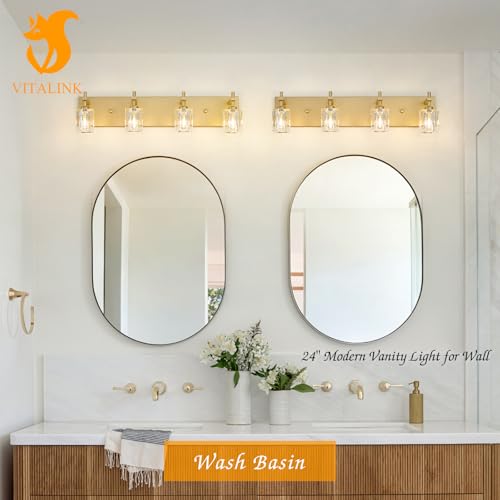 Crystal Vanity Light Bathroom Wall Light