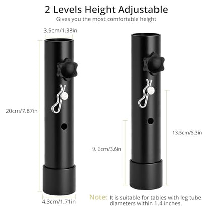 4pcs Folding Table Leg Extenders