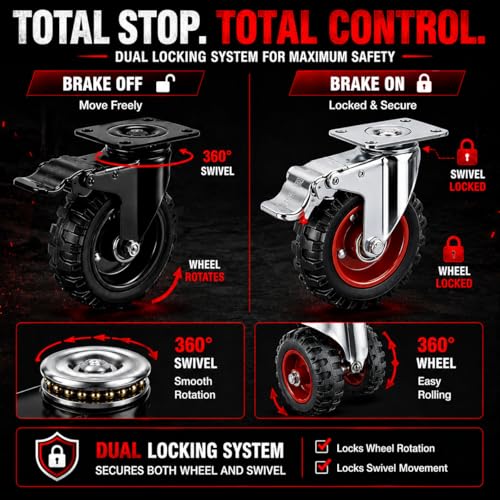 Heavy Duty Caster Wheels