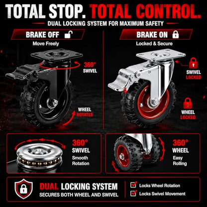 Heavy Duty Caster Wheels
