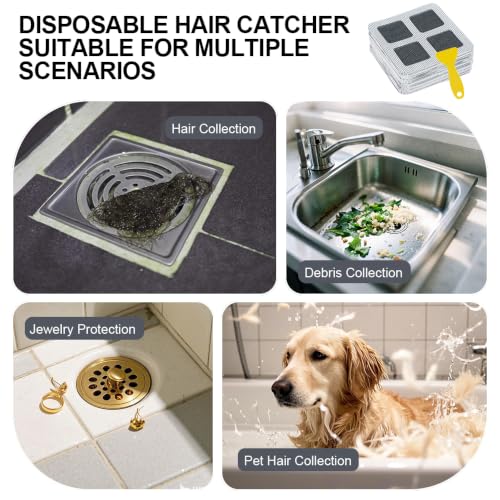 Disposable Shower Drain Hair Catcher