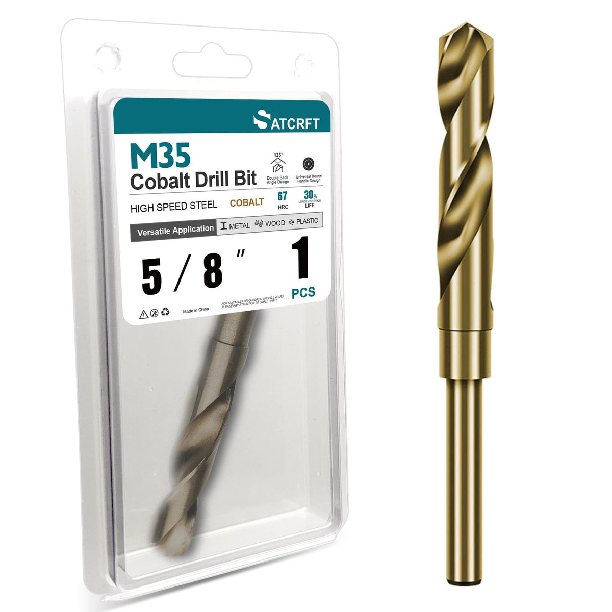 5 8 Inch Cobalt Drill Bit (5/8 Inch)
