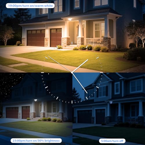 65W WiFi Smart Flood Lights Outdoor Motion Sensor