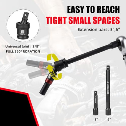 Magnetic Impact Socket Set