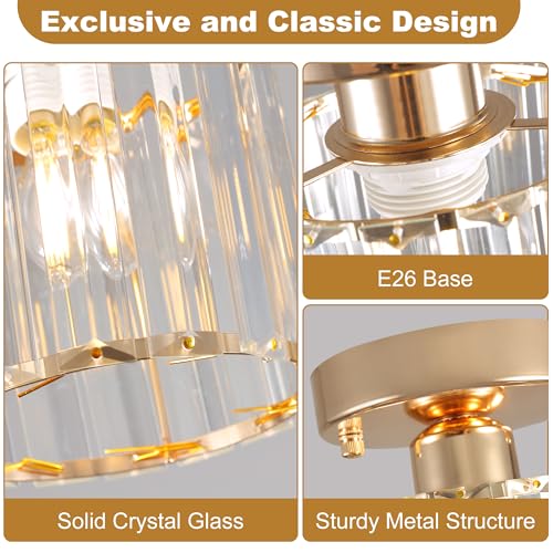 Crystal Ceiling Light
