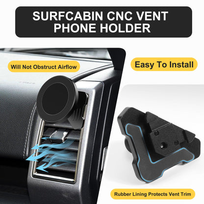 CNC Vent Phone Holder (Fits F150 2015-2020)