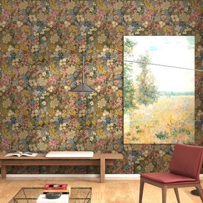 Vintage Peel and Stick Wallpaper Floral Contact Paper