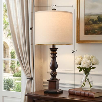 Traditional Table Lamp Set of 2