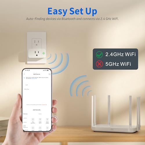 15A Smart Plug with Energy Monitor (Single Outlet)