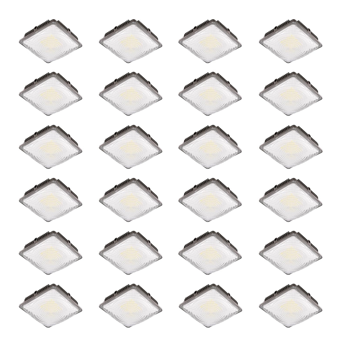 LED Canopy Lights 120W 12 Pack (120W)