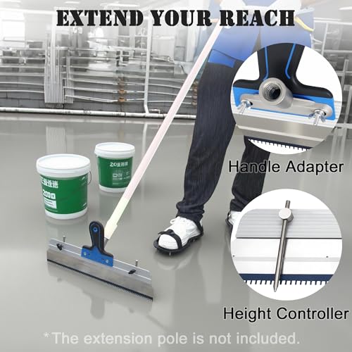 18 Inch Complete Self Leveling Epoxy Floor Tool Kit