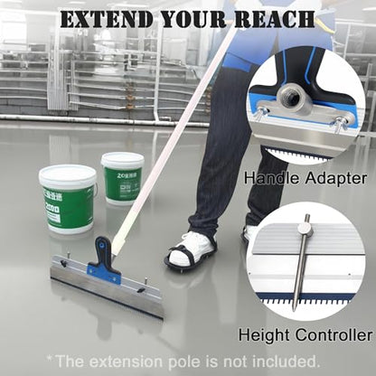 18 Inch Complete Self Leveling Epoxy Floor Tool Kit