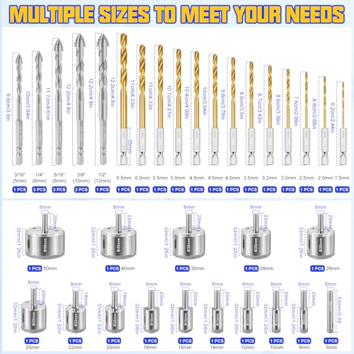 Diamond Drill Bits Set