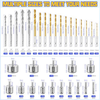 Diamond Drill Bits Set