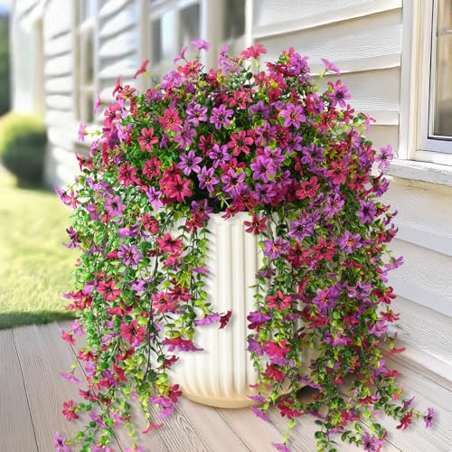 Artificial Fake Hanging Flowers Plants for Outdoor Summer Decoration