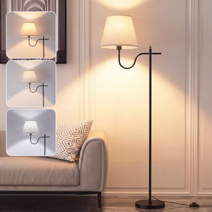 Corner Floor Lamp with 12W Bulb
