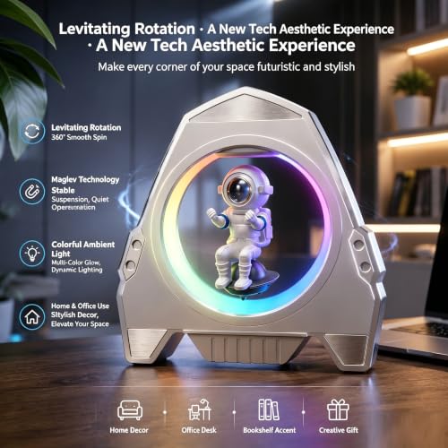 Magnetic Levitation Astronaut Decor