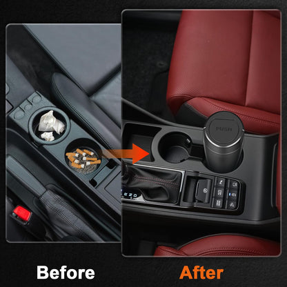 Car Trash Can (Black / Round)