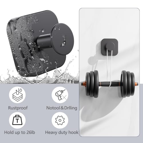 Adhesive Stainless Steel Towel Hooks
