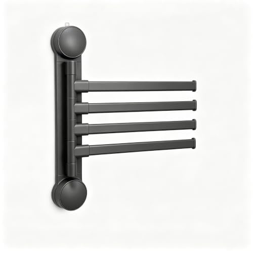 Homey Art Suction Cup Towel Bar No Drill