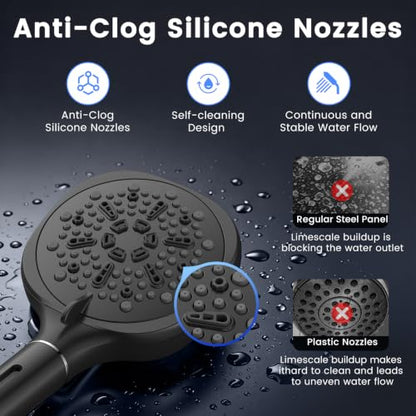 Filtered Shower Head with Handheld