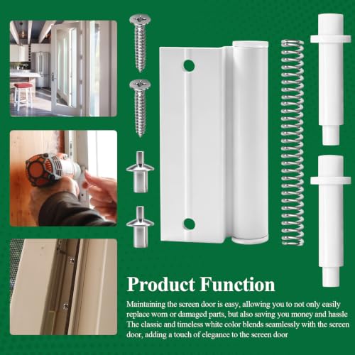 Lower Screen Door Hinge & Hinge Pin Fits Anderson