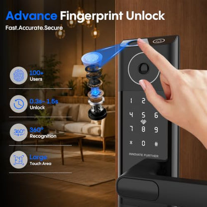 Smart Door Lock with Video Doorbell
