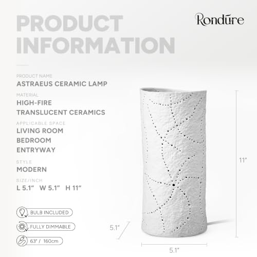 Modern Ceramic Decorative Table Lamp Living Room Bedroom Bedside