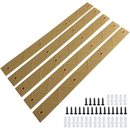 Non Slip Stair Treads for Outdoor Wooden Steps Decking & Slippery Ramp