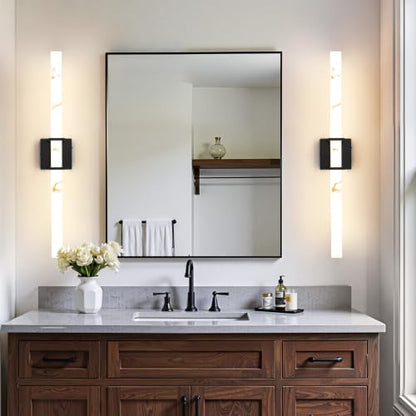 Modern Bathroom Vanity Light 30 inch (Black / 30 Inch)
