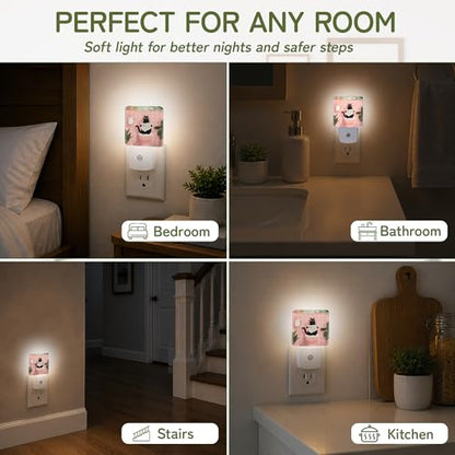 Night Light Night Lights Plug into Wall with Dusk to Dawn Sensor for Bedroom Bathroom Hallway Kitchen