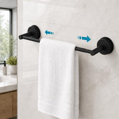 Extendable Suction Cup Towel Bar