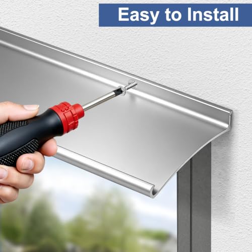 Door Rain Drip Guard Aluminum