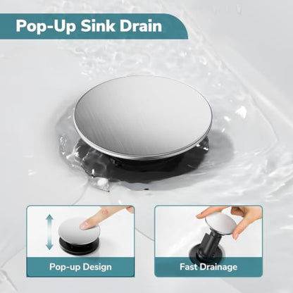 Single Handle Bathroom Sink Faucet